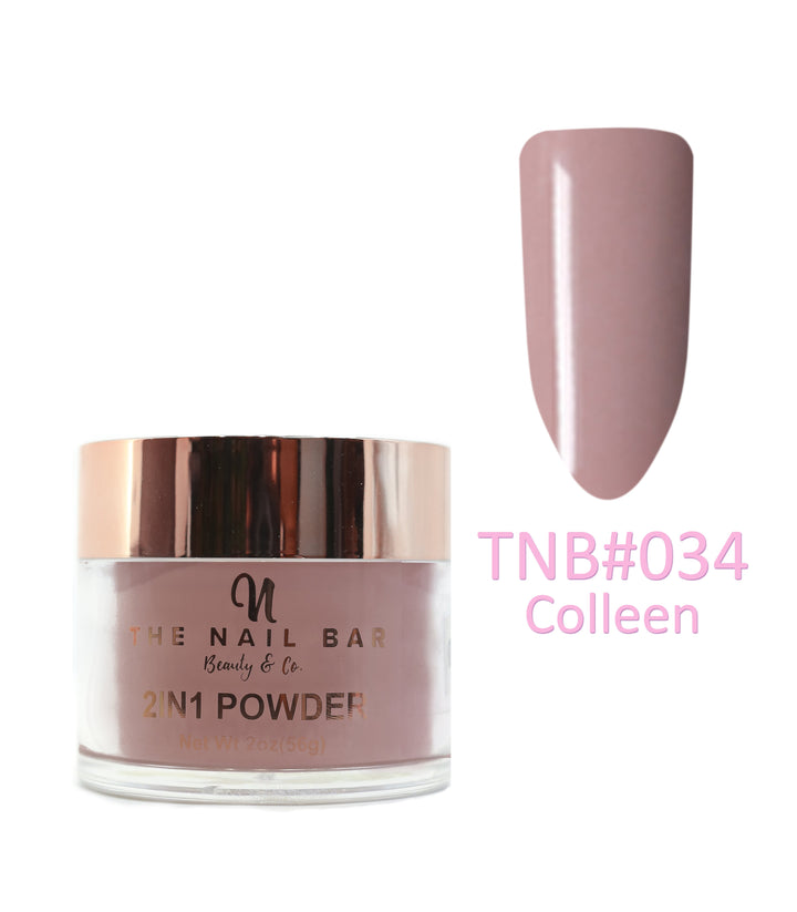 Colour 34 – Colleen — 2oz dipping and acrylic powder