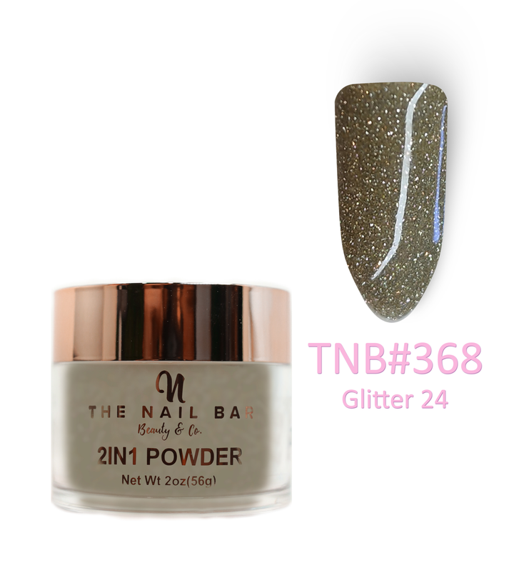 368 – Glitter 24 – 2oz dipping and acrylic powder