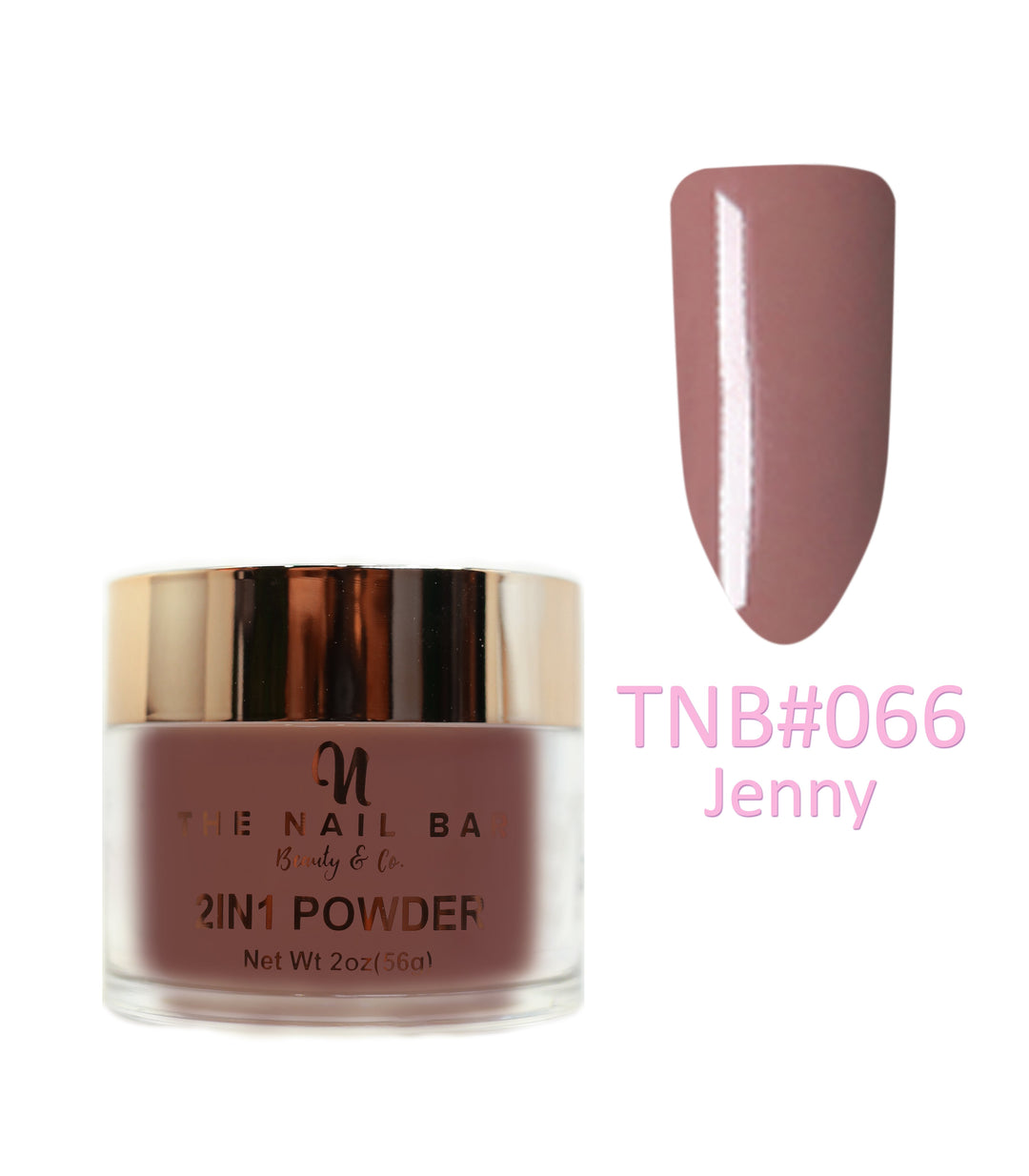 Colour 66 – Jenny — 2oz dipping and acrylic powder