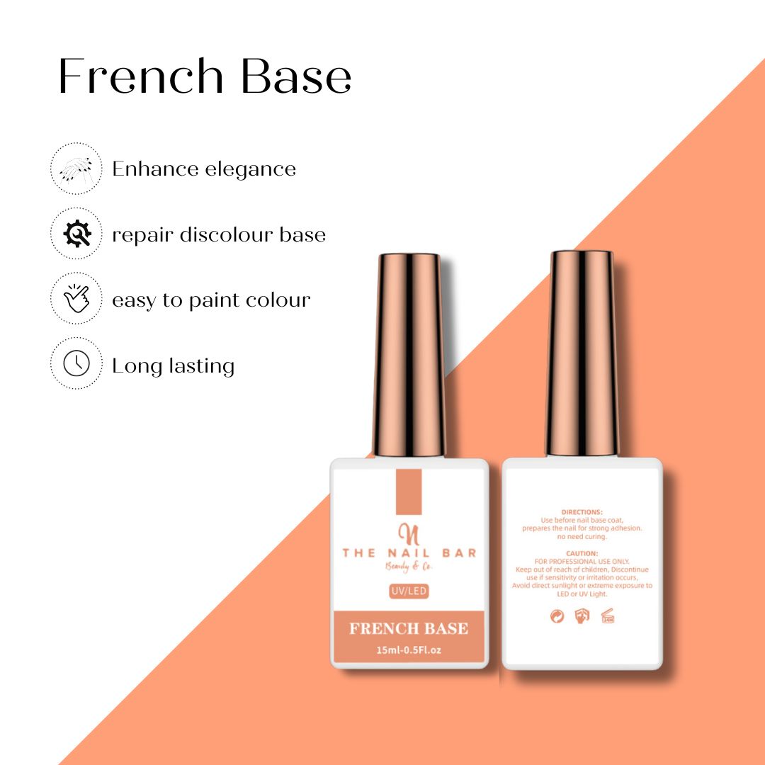 French base - The Nail Bar Beauty & Co.