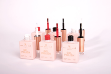 Essential Gel Polish Set – Red, Black, White, Milky White (15ml)