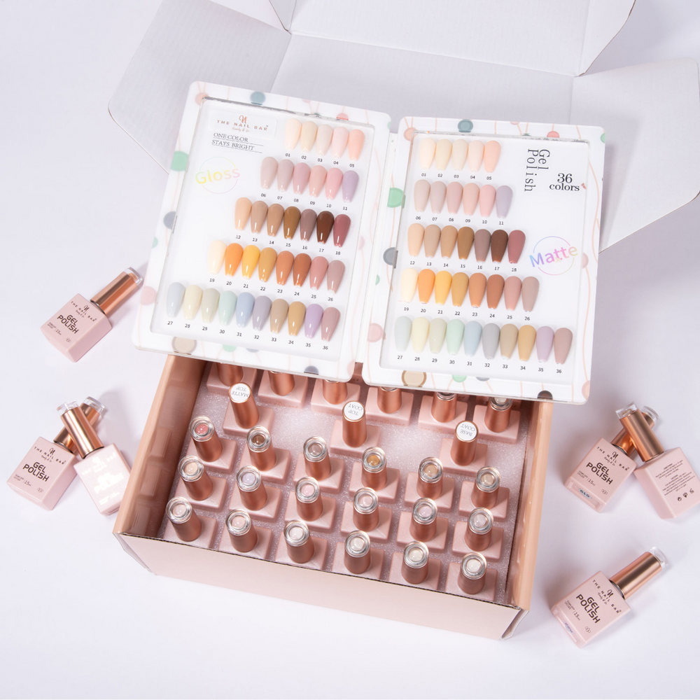 Professional gel polish supplies