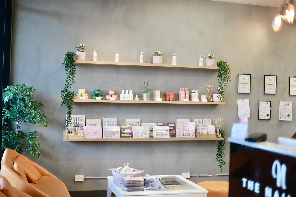 The Nail Bar Murray Bridge interior detail