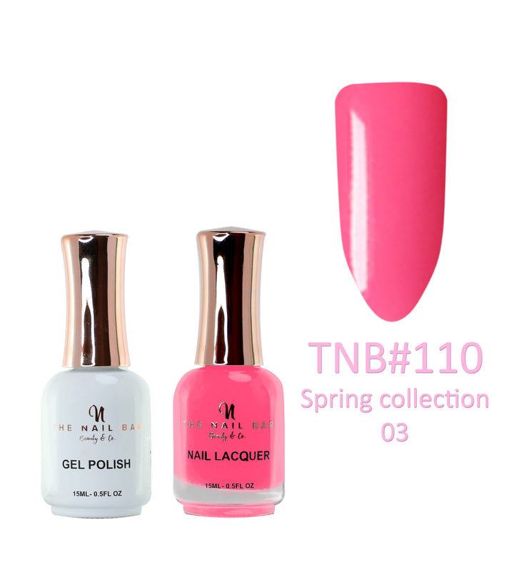TNBDUAL110 – Dual Polish/Gel colour matching (15ml) - Spring collection 03
