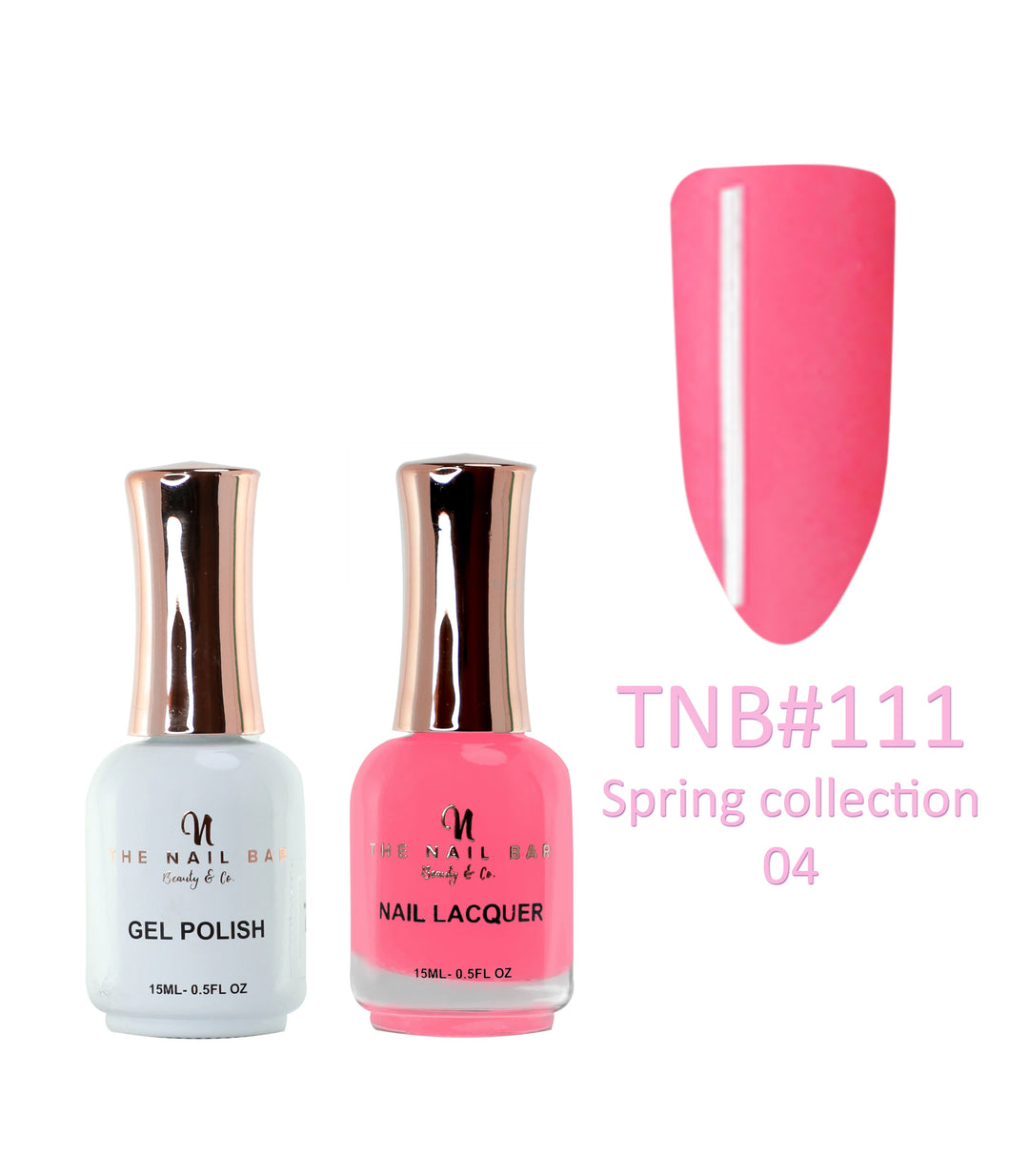 TNBDUAL111 – Dual Polish/Gel colour matching (15ml) - Spring collection 04