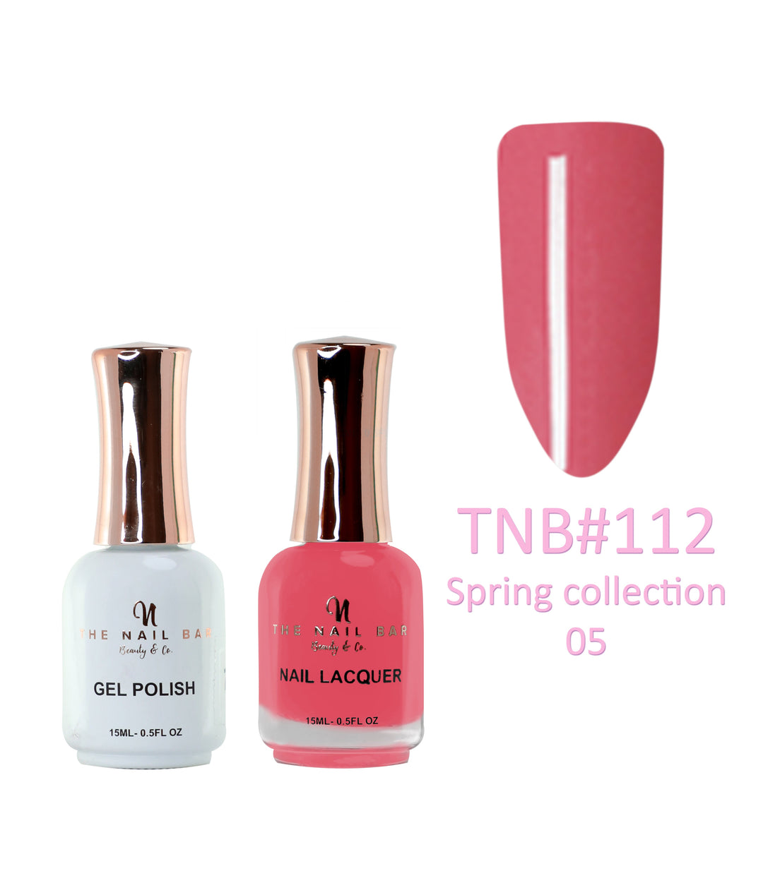 TNBDUAL112 – Dual Polish/Gel colour matching (15ml) - Spring collection 05