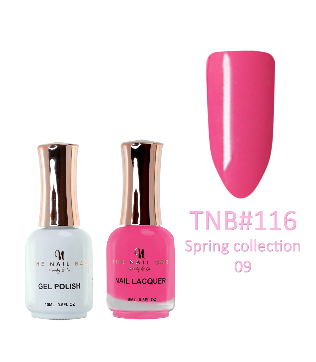 TNBDUAL116 – Dual Polish/Gel colour matching (15ml) - Spring Collection 09