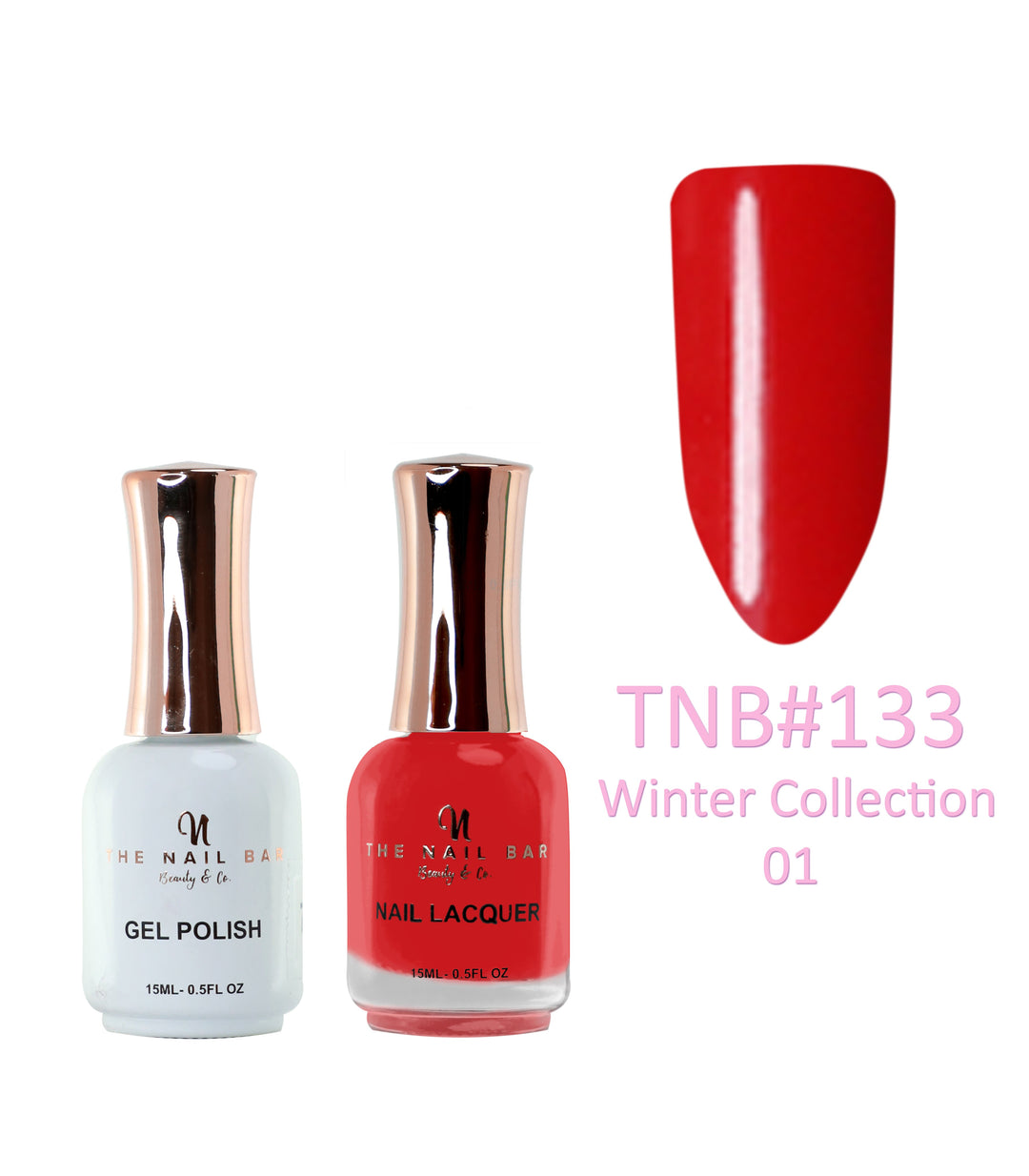 TNBDUAL133 – Dual Polish/Gel colour matching (15ml) - Winter collection 01