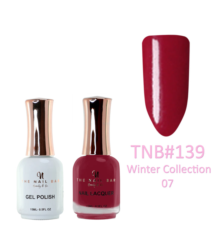 TNBDUAL139 – Dual Polish/Gel colour matching (15ml) - Winter collection 07