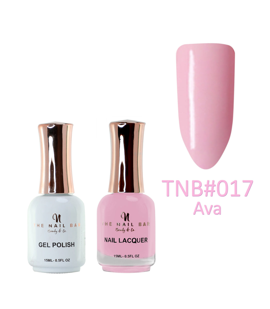 TNBDUAL017 – Dual Polish/Gel colour matching (15ml) - Ava