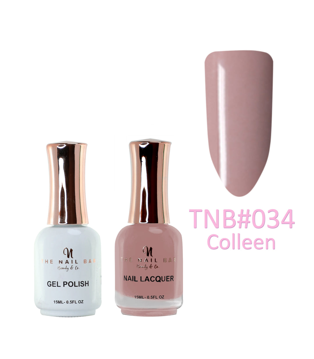 TNBDUAL034 – Dual Polish/Gel colour matching (15ml) - Colleen