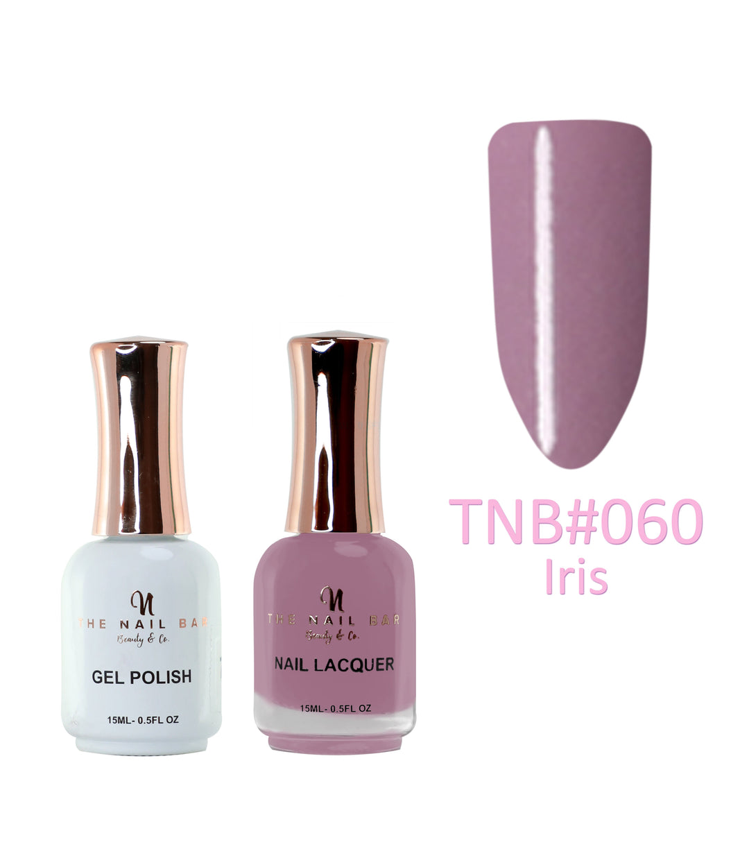 TNBDUAL060 – Dual Polish/Gel colour matching (15ml) - Iris