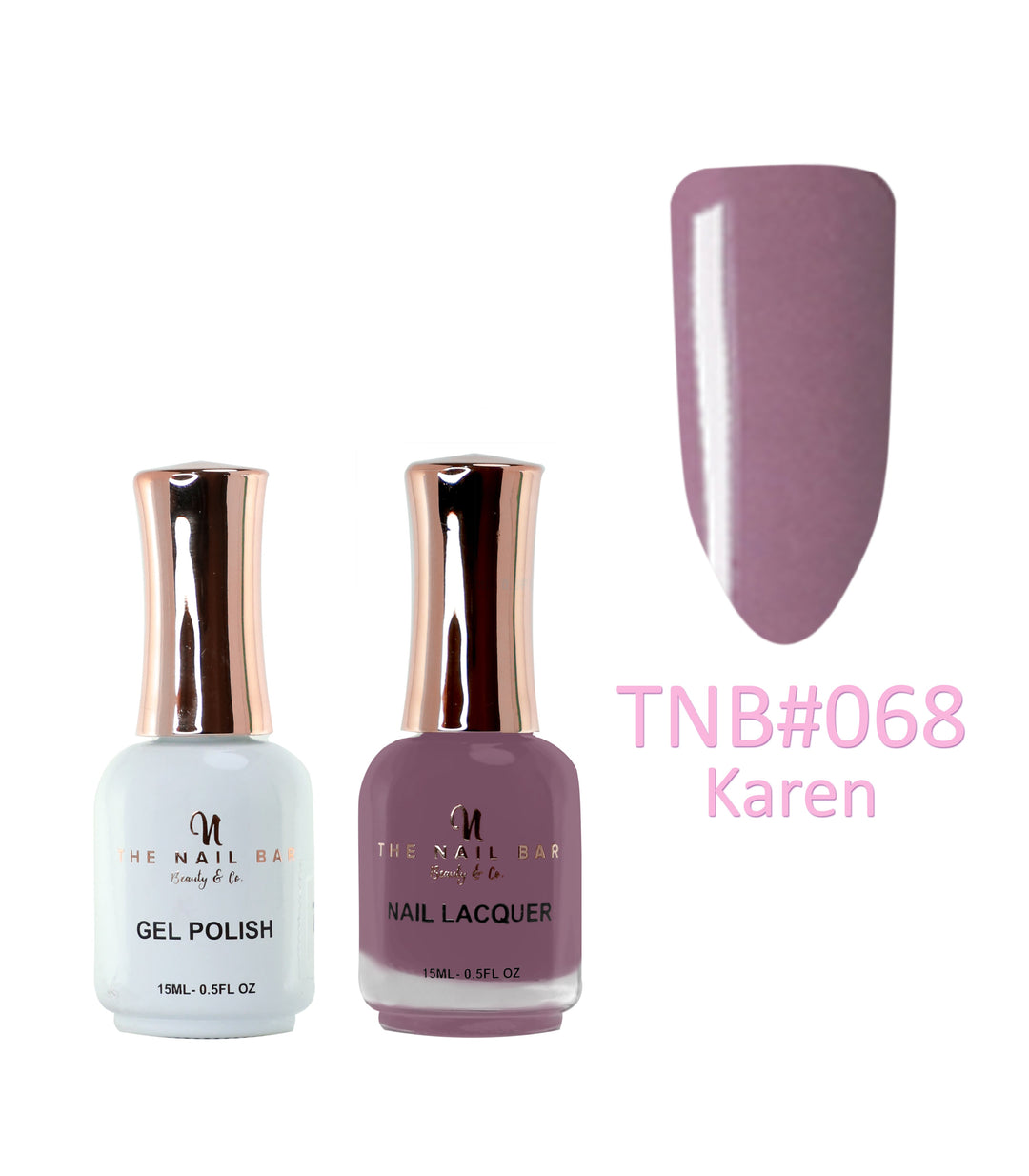 TNBDUAL068 – Dual Polish/Gel colour matching (15ml) - Karen