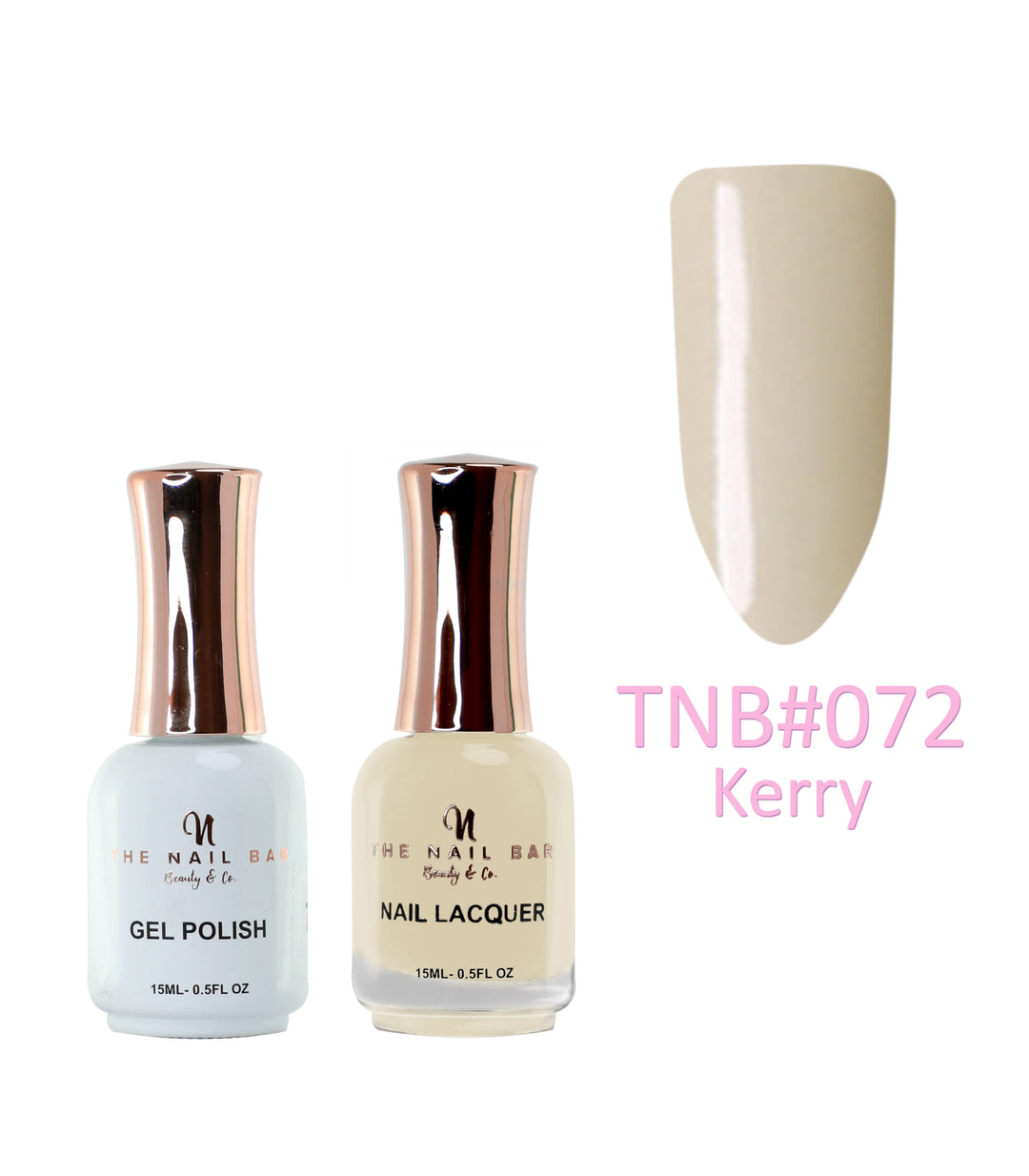 TNBDUAL072 – Dual Polish/Gel colour matching (15ml) - Kerry