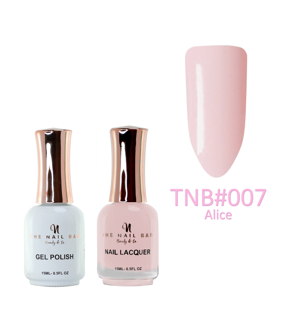 TNBDUAL007 – Dual Polish/Gel colour matching (15ml) - Alice
