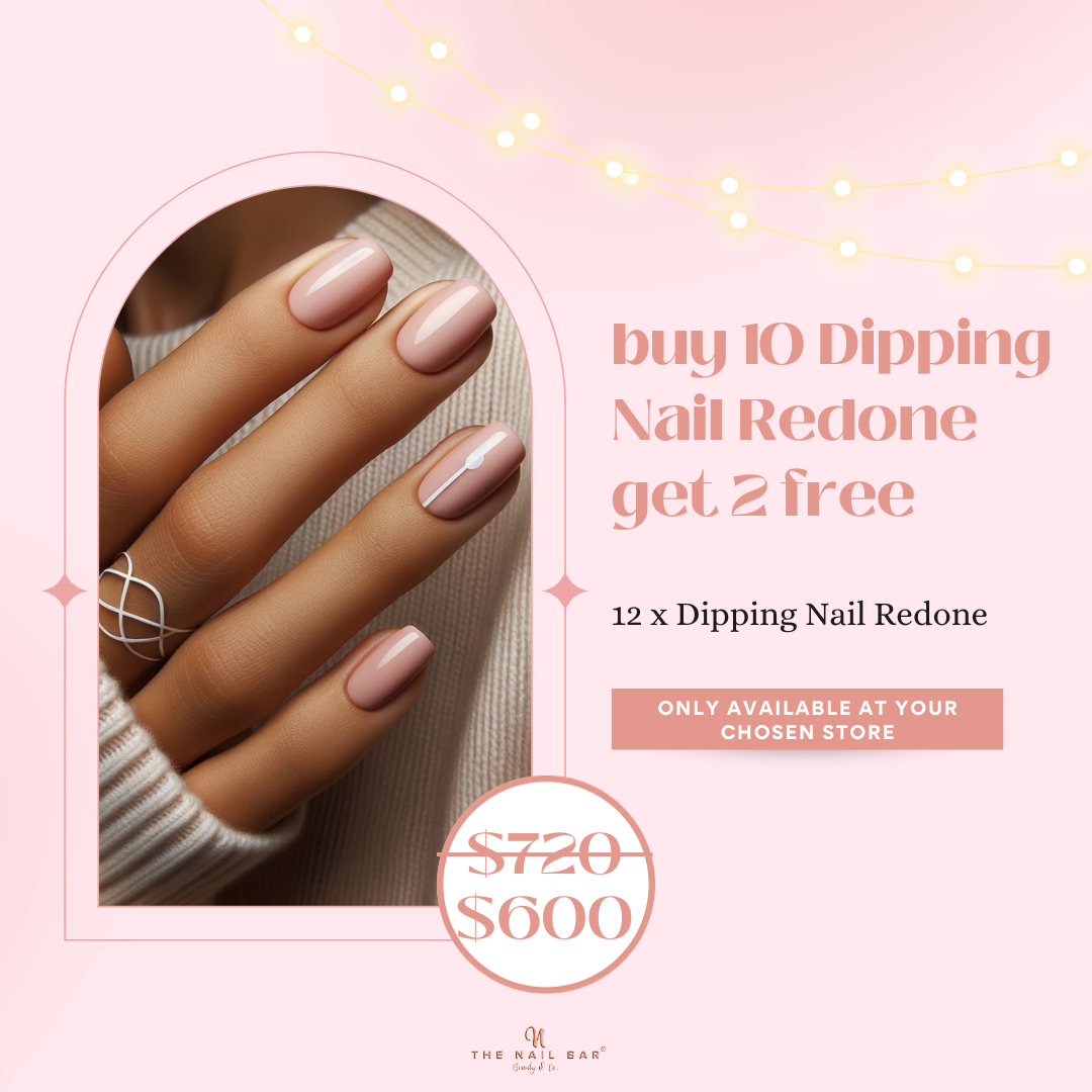 Prepaid Dipping Nail Redone  (Buy 10 get 2 free )