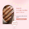 Prepaid- Acrylic refill with shellac colour (Buy 10 get 2 free )