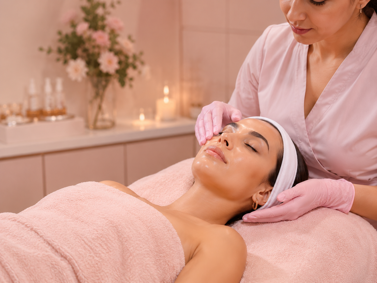 Skin peel service
