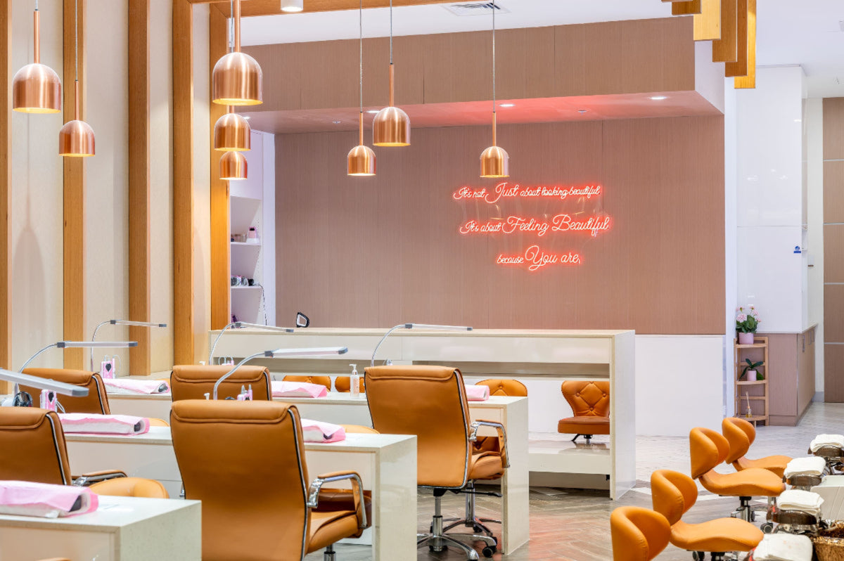 Inside The Nail Bar Beauty & Co. Adelaide