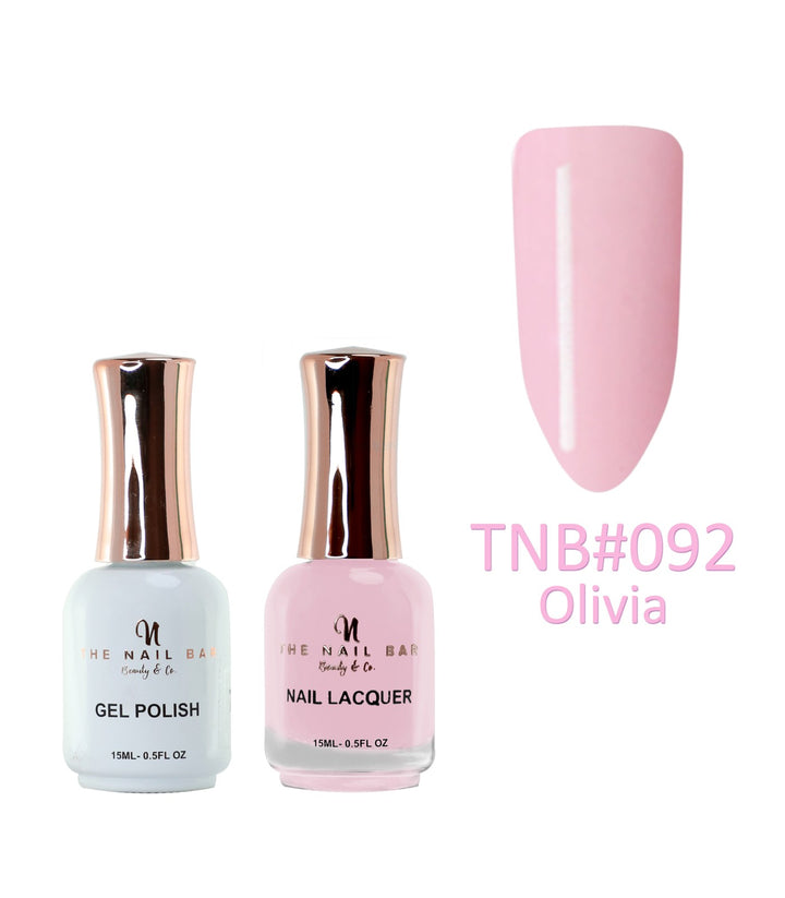 TNBDUAL092-PKG – Olivia matching gel polish and nail lacquer set