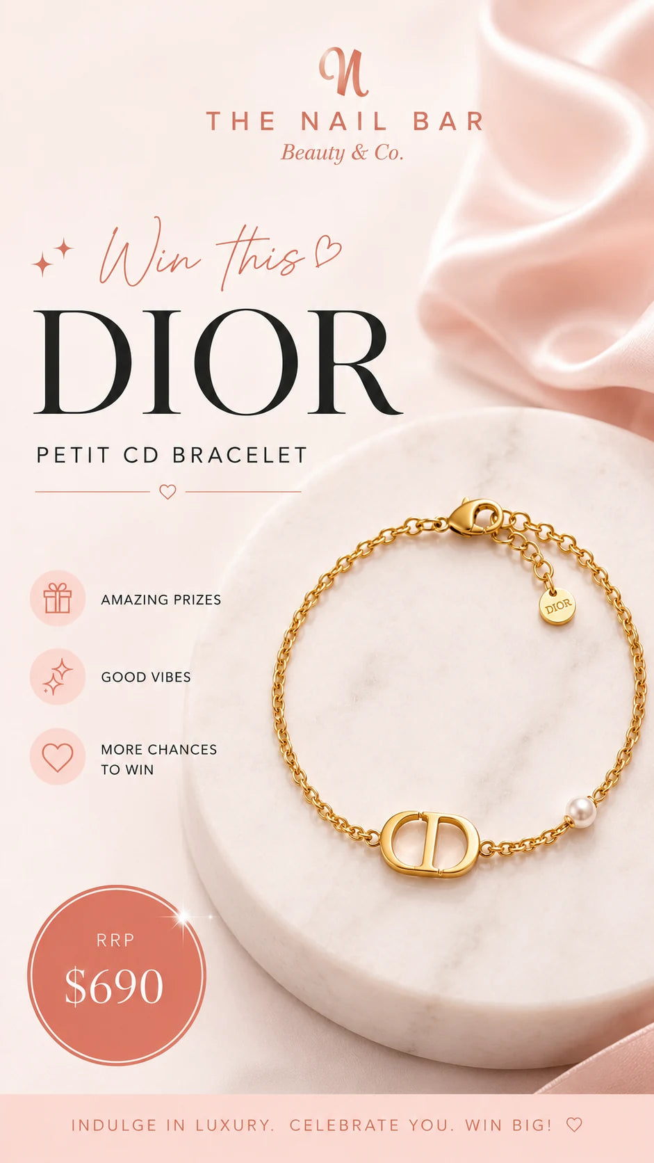 Dior Petit CD bracelet prize