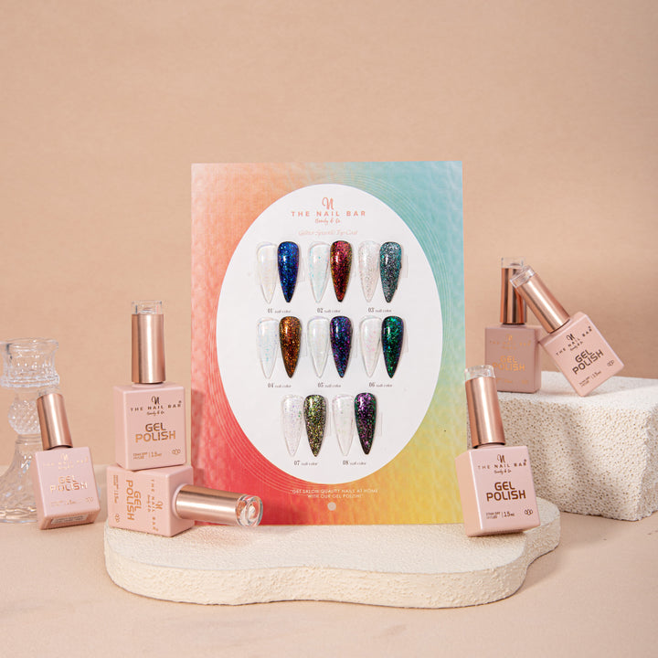 Sparkle Gel Top Coat Set – alternate product photograph