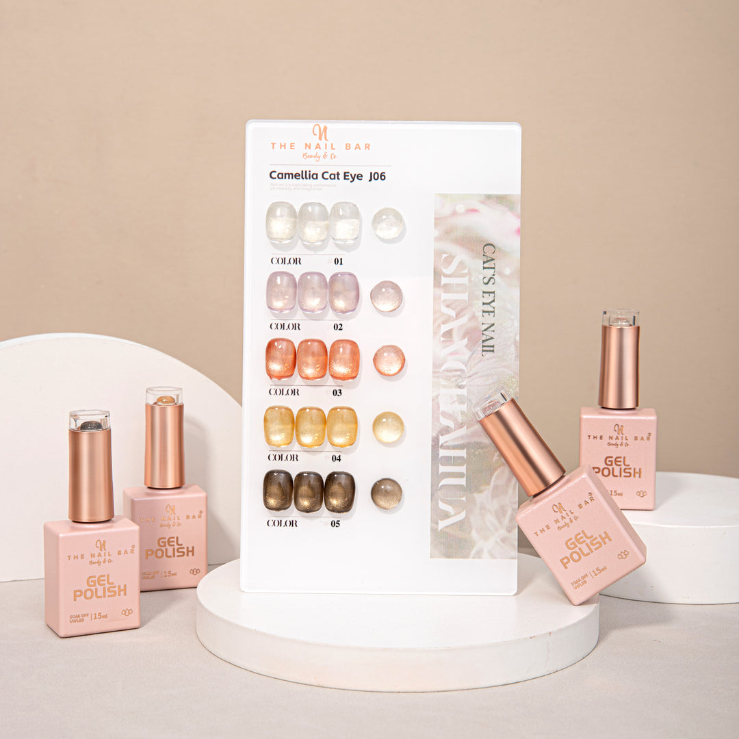 J06 gel polish set – 画板 1 – product and colour swatch chart