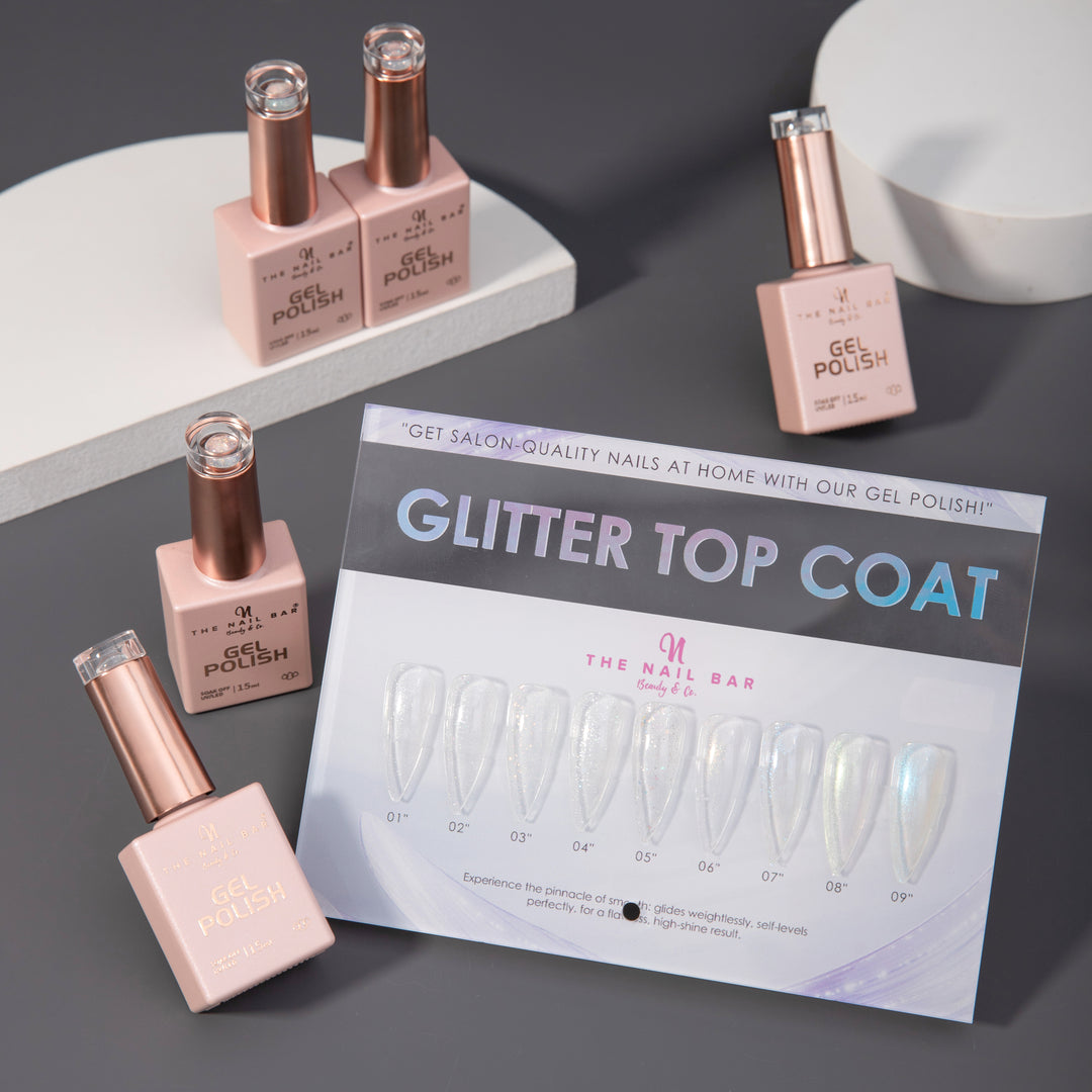 Glitter Gel Top Coat Set – alternate product photograph