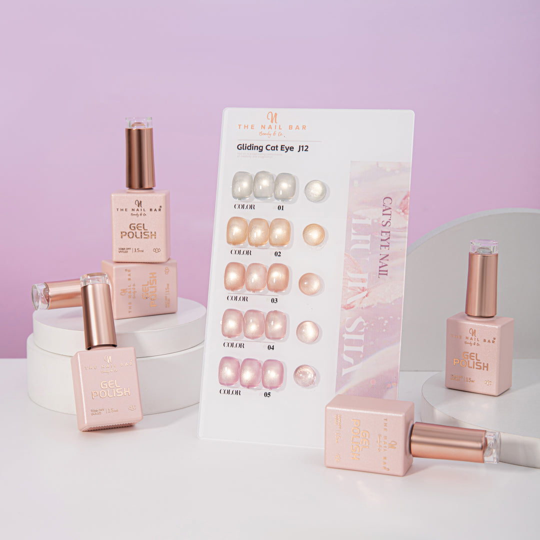 J12 gel polish set – IMG_9561 – product and colour swatch chart