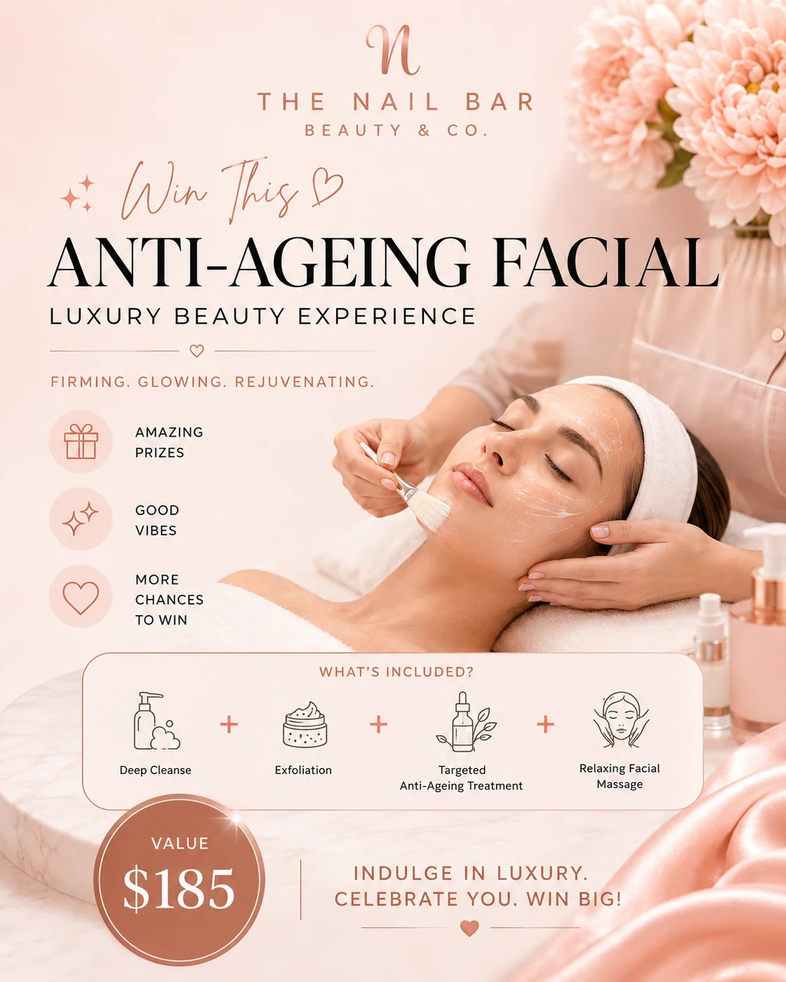 Anti-ageing facial