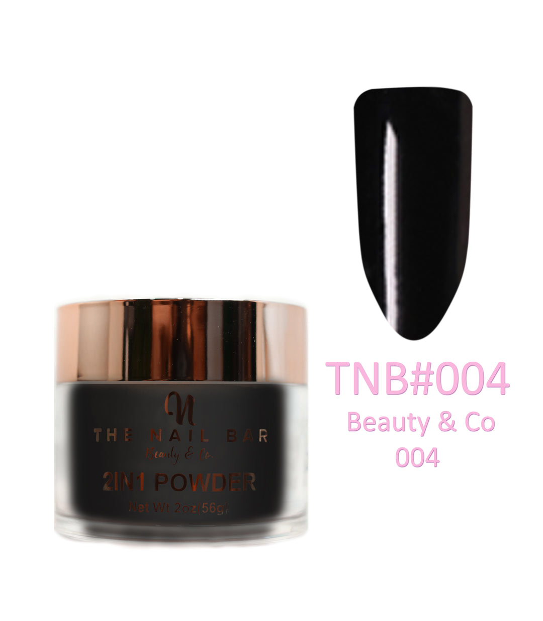 2-In-1 Dipping/Acrylic colour powder (2oz) - Beauty & Co 004 - The Nail Bar Beauty & Co.