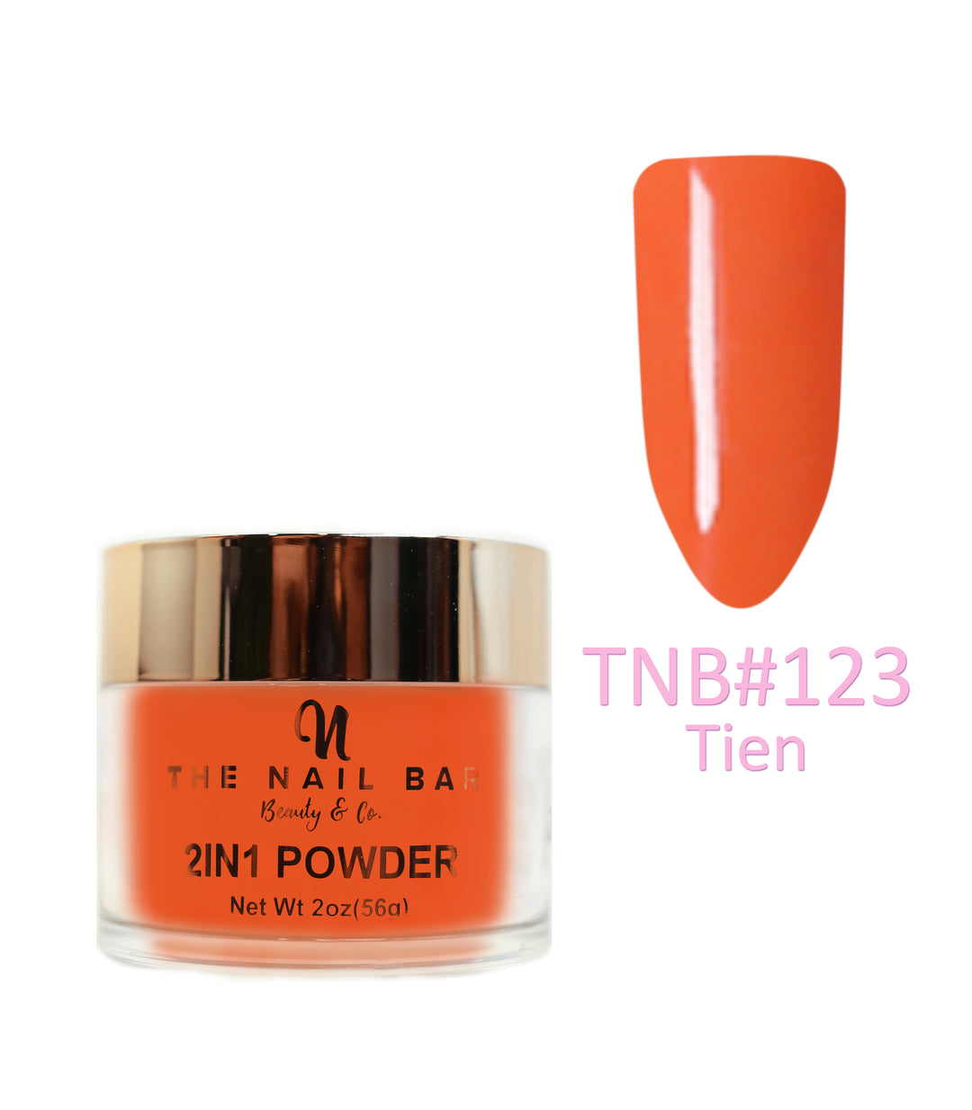 2-In-1 Dipping/Acrylic colour powder (2oz) -Tien - The Nail Bar Beauty & Co.
