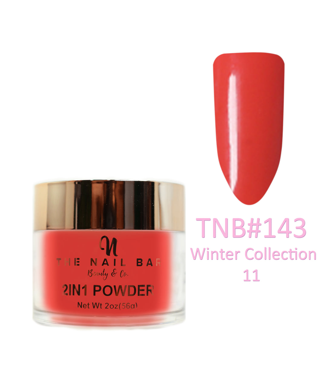 2-In-1 Dipping/Acrylic colour powder (2oz) -Winter collection 11 - The Nail Bar Beauty & Co.
