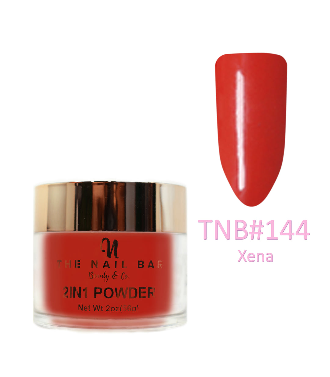 2-In-1 Dipping/Acrylic colour powder (2oz) -Xena - The Nail Bar Beauty & Co.