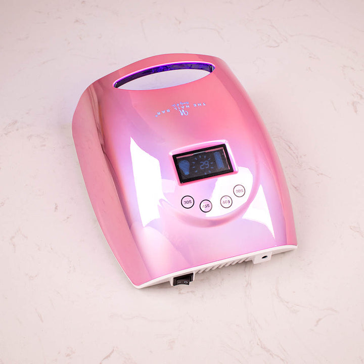 Rainbow Silver Color Pro Cure Cordless 48w LED UV Lamp - The Nail Bar Beauty & Co.