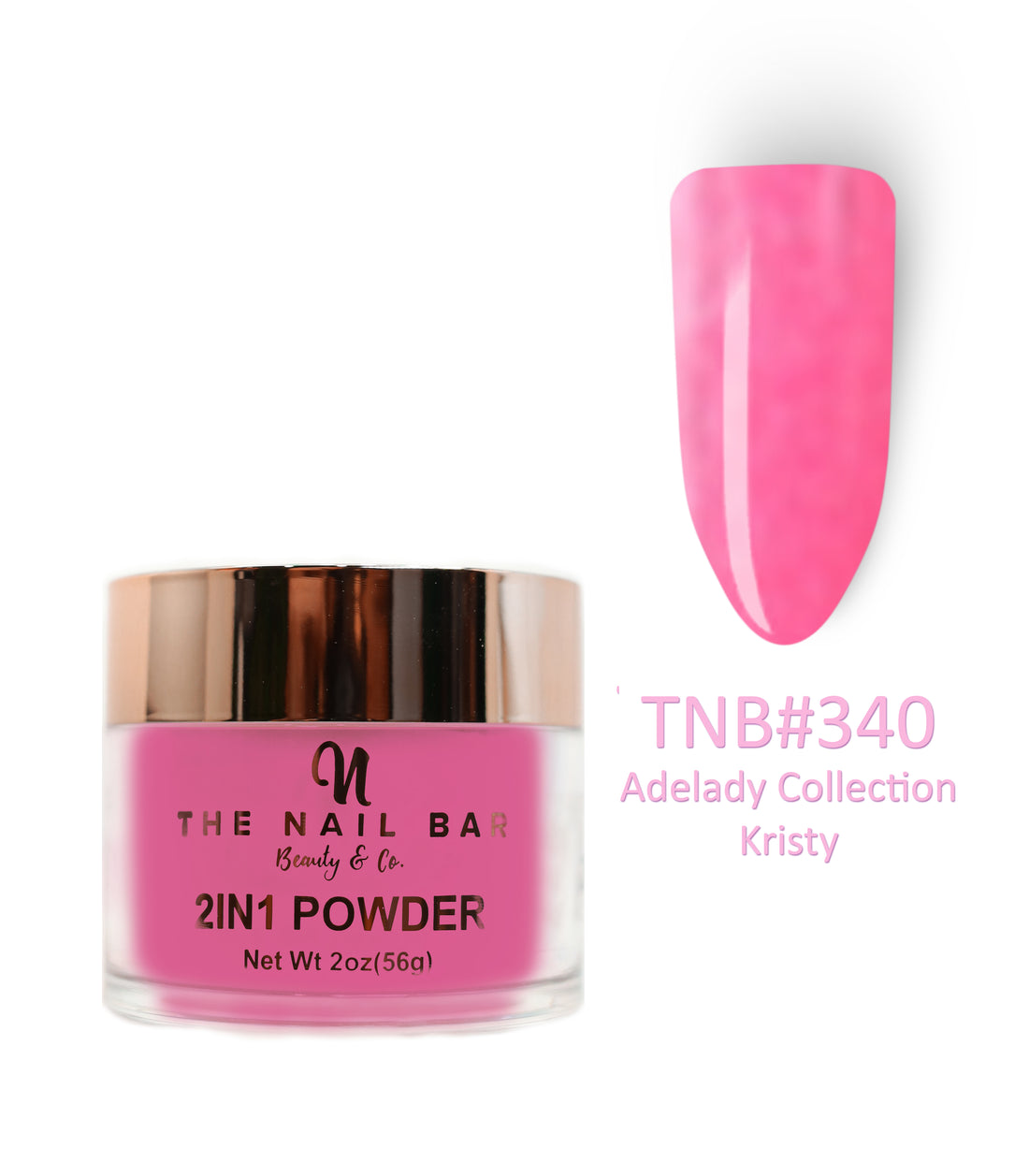 2-In-1 Dipping/Acrylic colour powder (2oz) - Adelady collection-Kristy