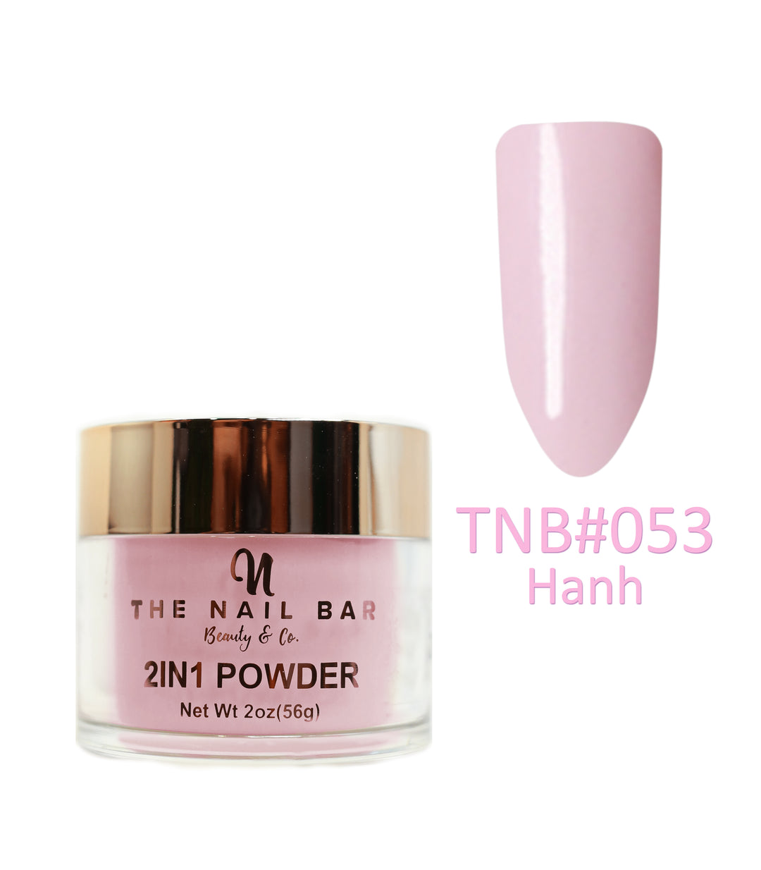 2-In-1 Dipping/Acrylic colour powder (2oz) -Hanh - The Nail Bar Beauty & Co.