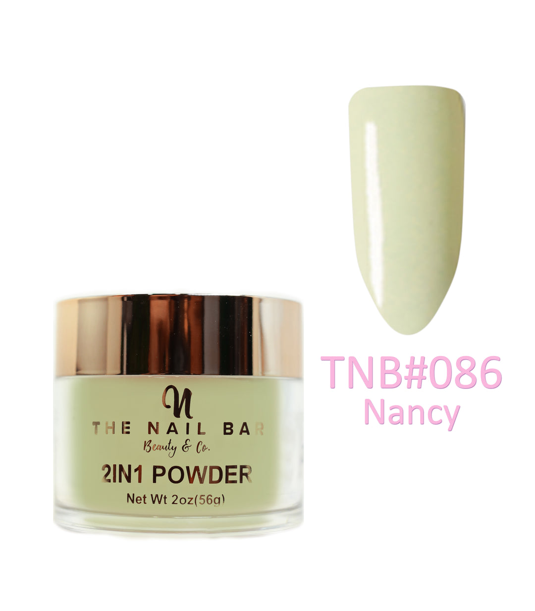 2-In-1 Dipping/Acrylic colour powder (2oz) -Nancy - The Nail Bar Beauty & Co.