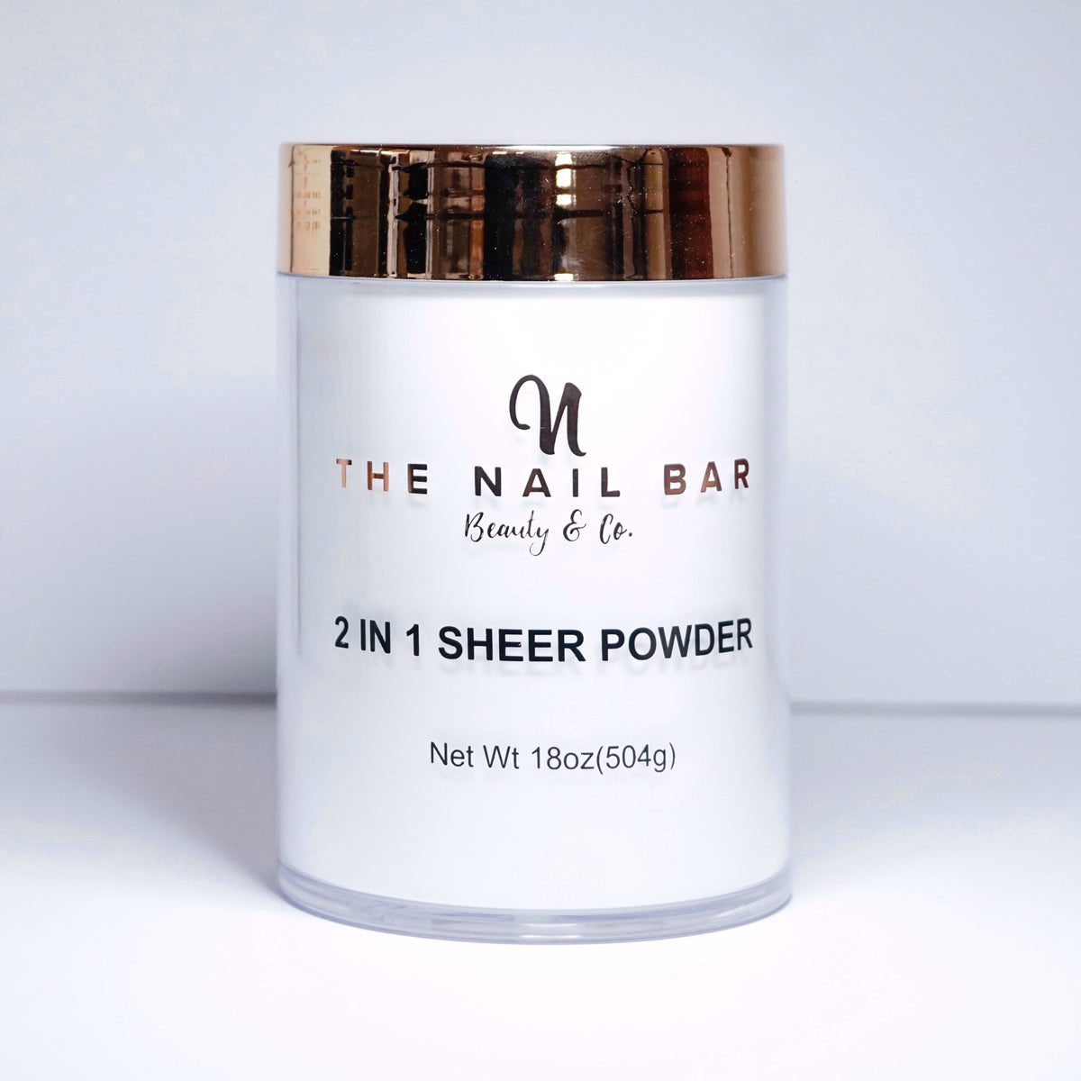 The Nail Bar Beauty & Co. 2 In 1 Sheer Powder 18oz - The Nail Bar Beauty & Co.