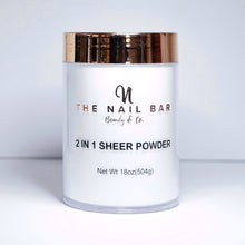 The Nail Bar Beauty & Co. 2 In 1 Sheer Powder 18oz - The Nail Bar Beauty & Co.
