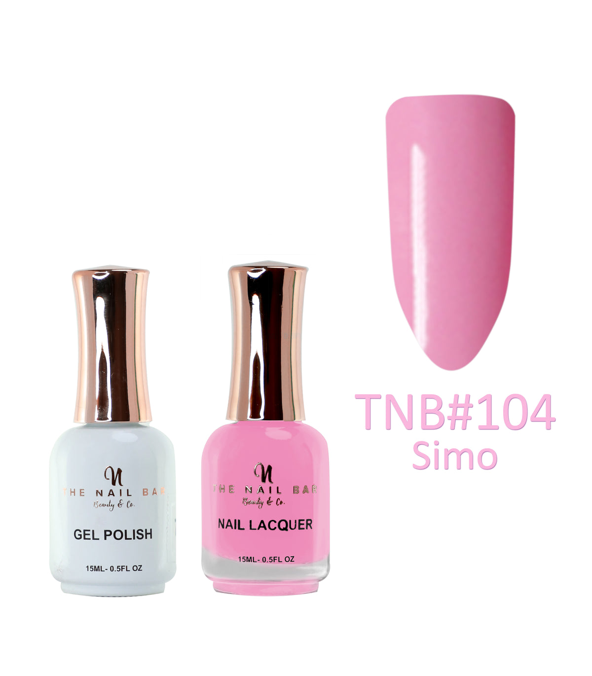 Dual Polish/Gel colour matching (15ml) - Simo - The Nail Bar Beauty & Co.