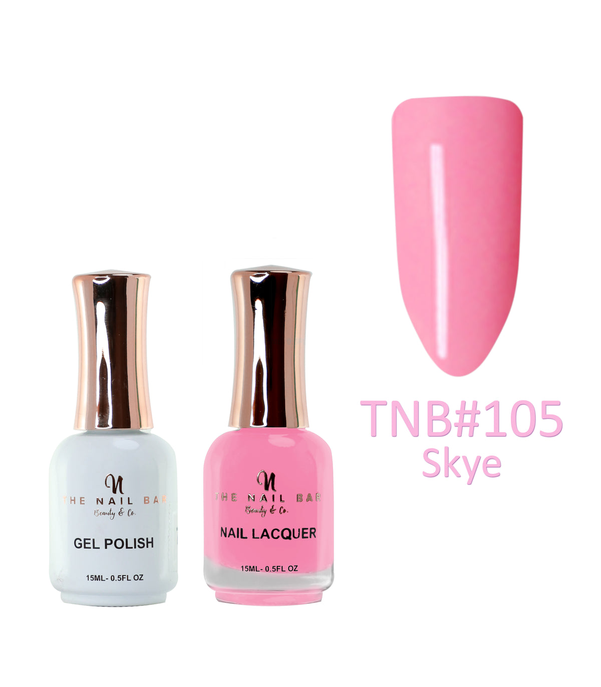 Dual Polish/Gel colour matching (15ml) - Skye - The Nail Bar Beauty & Co.