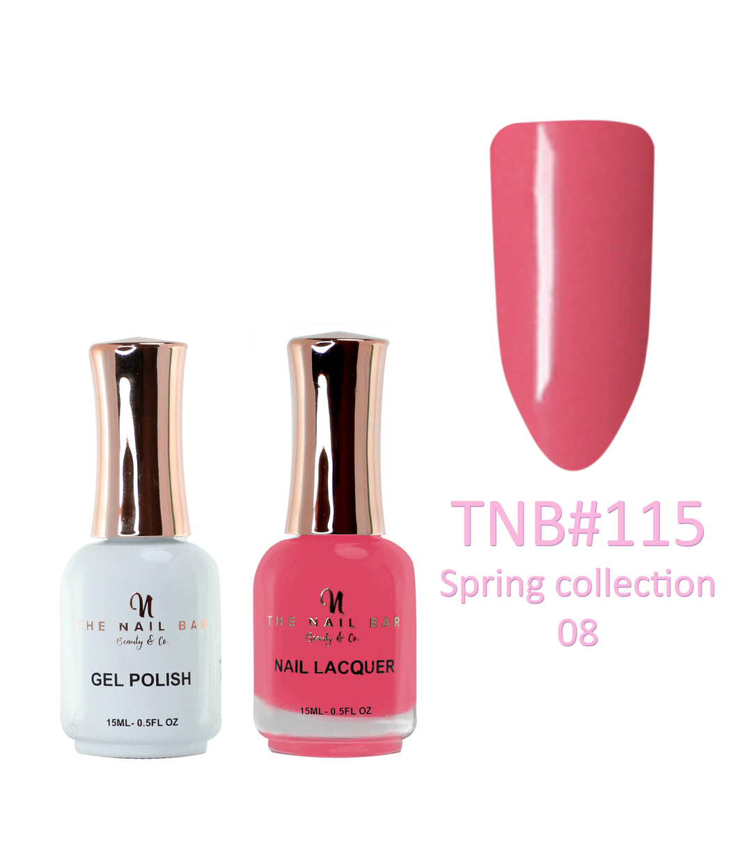 Dual Polish/Gel colour matching (15ml) - Spring collection 08
