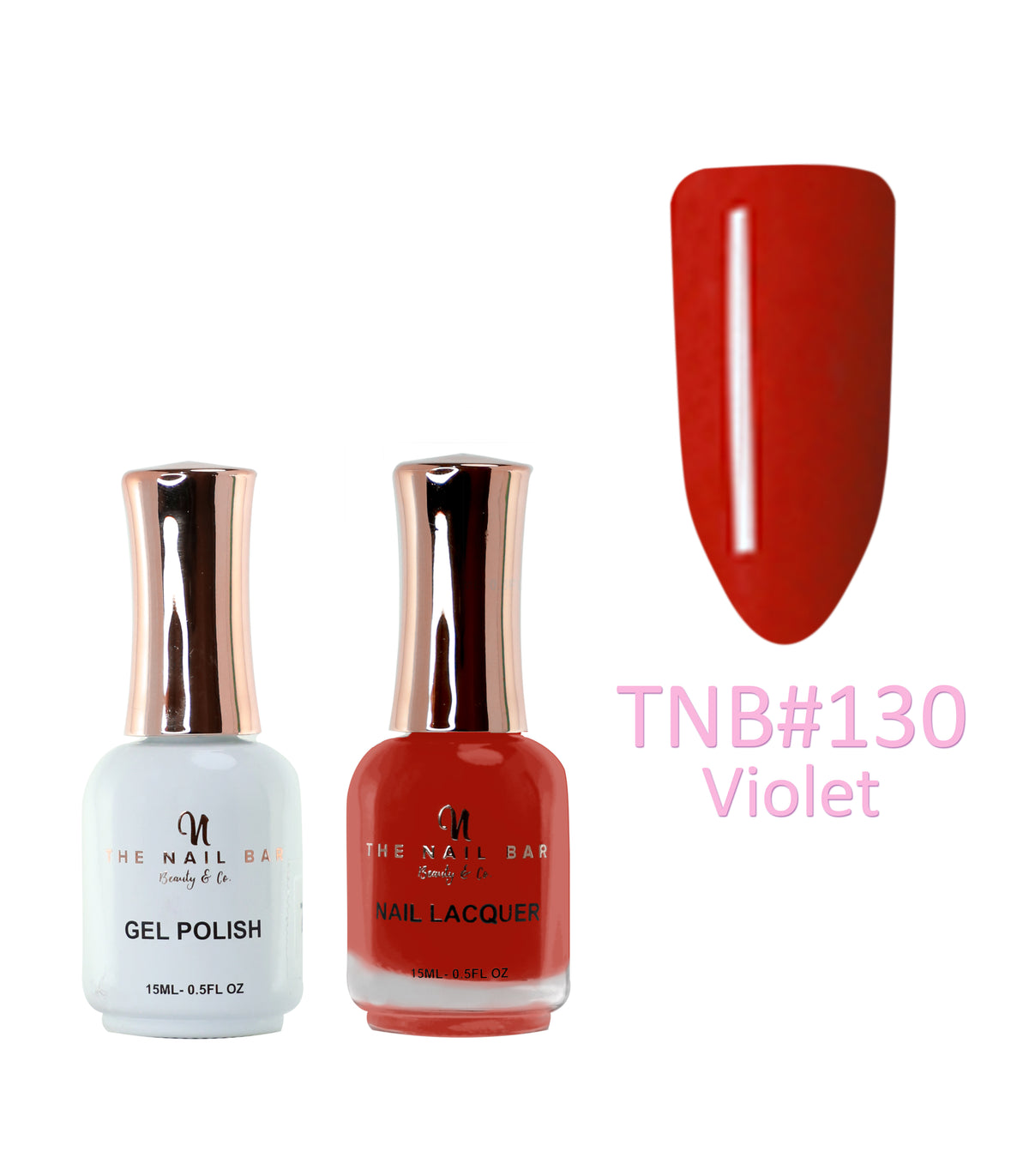 Dual Polish/Gel colour matching (15ml) - Violet - The Nail Bar Beauty & Co.