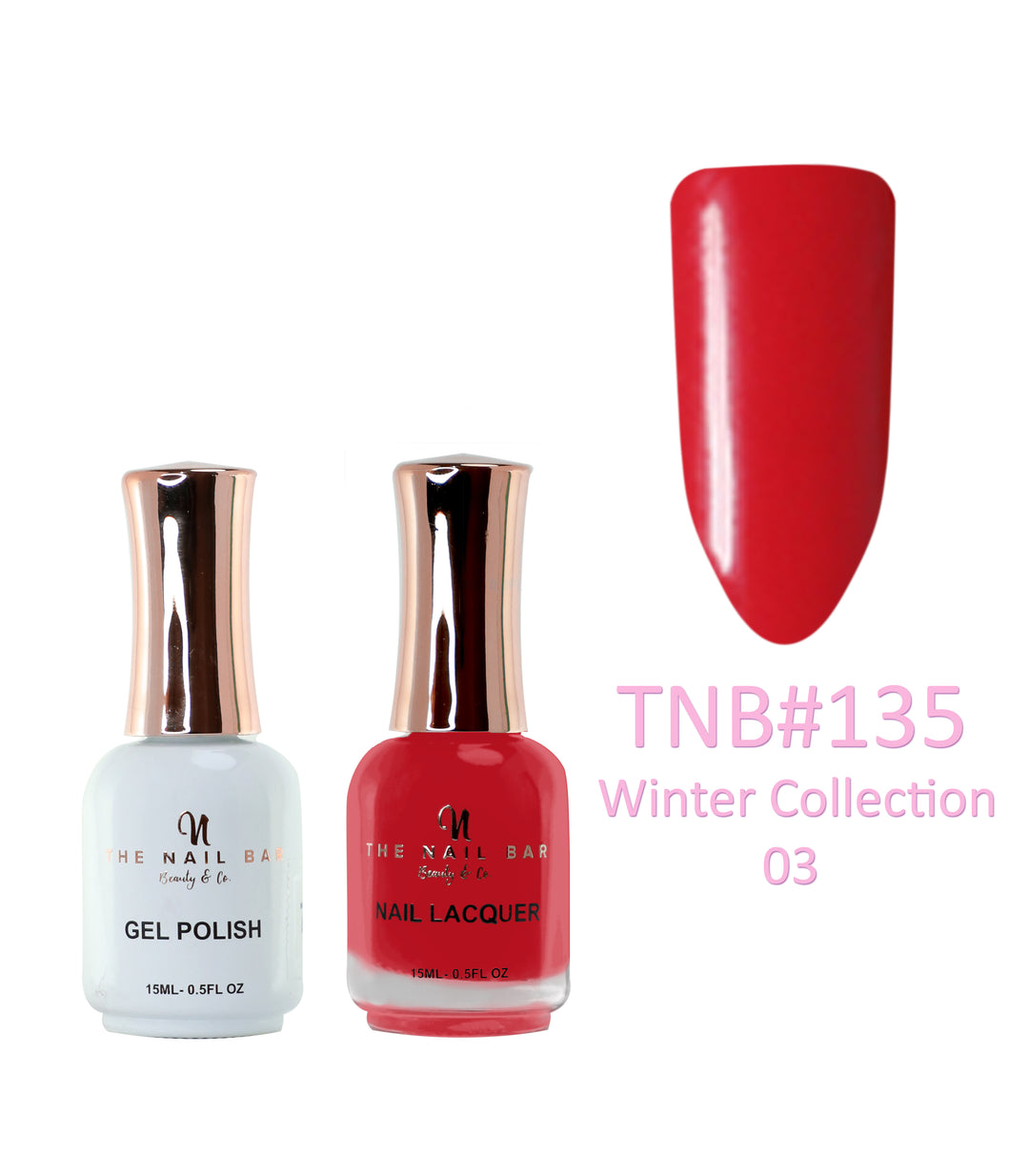 Dual Polish/Gel colour matching (15ml) - Winter collection 03