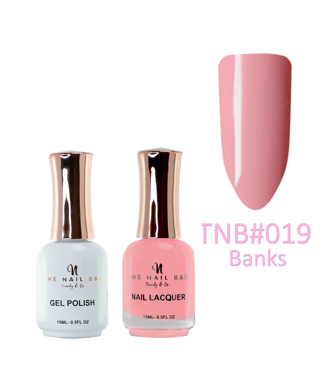 Dual Polish/Gel colour matching (15ml) - Banks - The Nail Bar Beauty & Co.