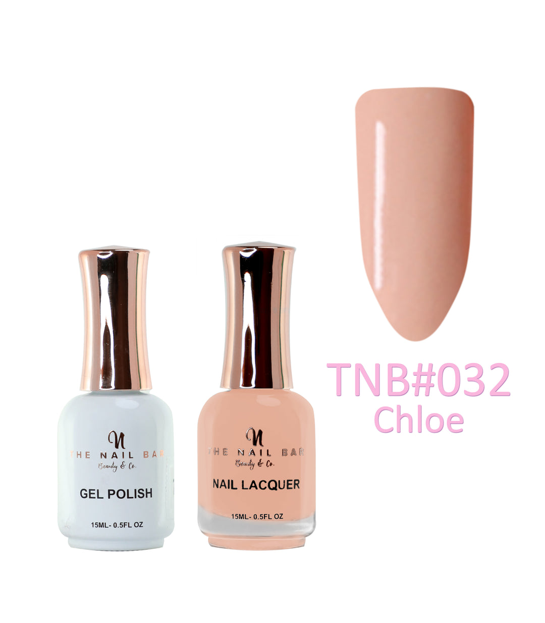 Dual Polish/Gel colour matching (15ml) - Chloe - The Nail Bar Beauty & Co.