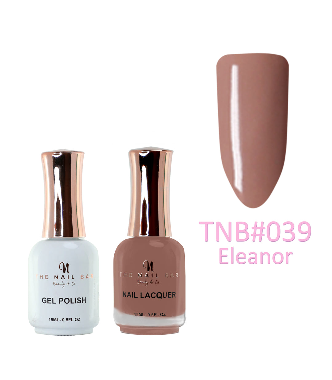 Dual Polish/Gel colour matching (15ml) - Eleanor - The Nail Bar Beauty & Co.