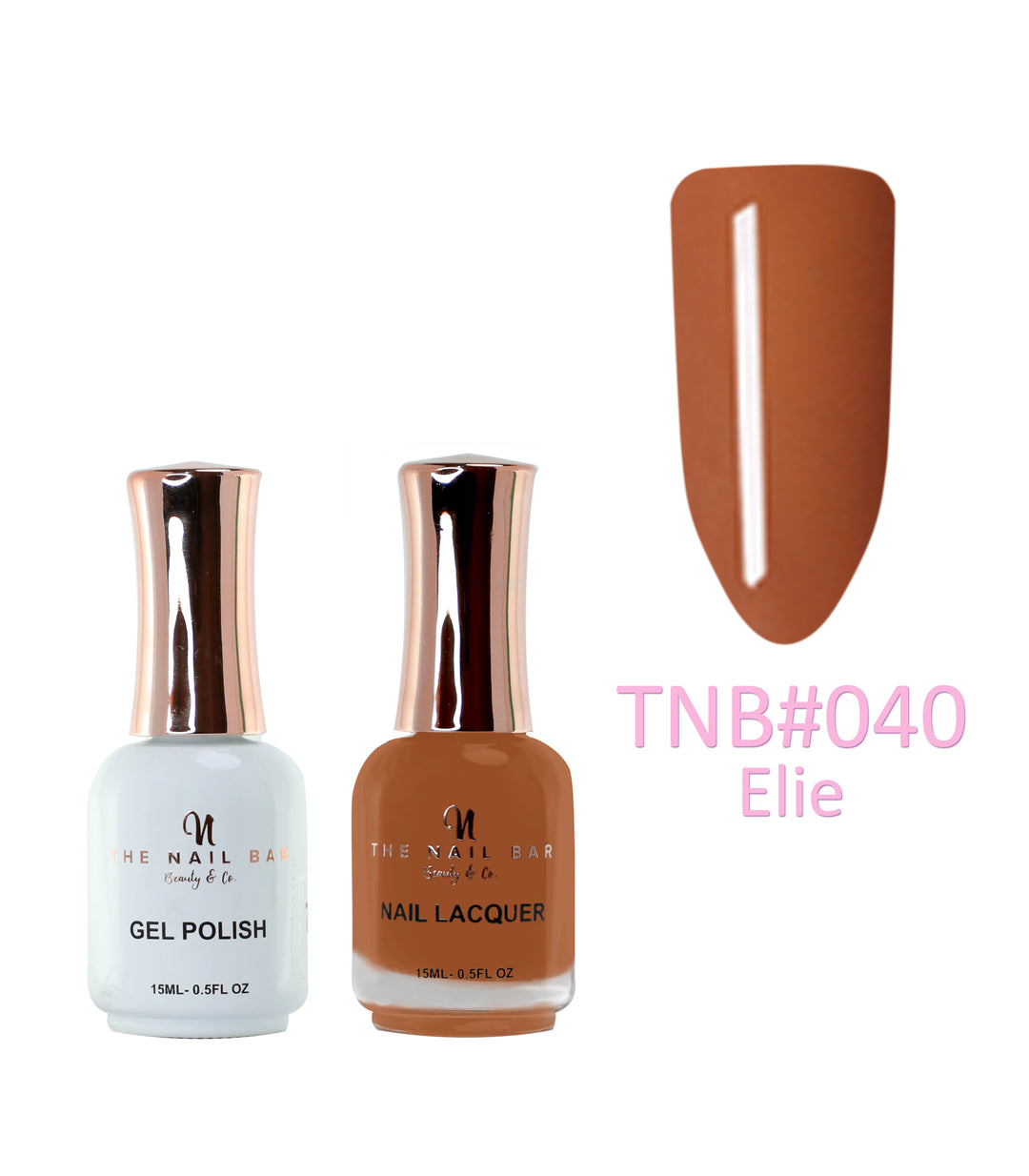 Dual Polish/Gel colour matching (15ml) - Elie - The Nail Bar Beauty & Co.