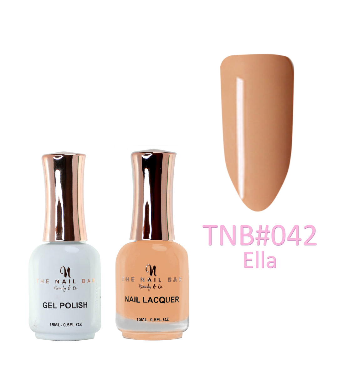 Dual Polish/Gel colour matching (15ml) - Ella - The Nail Bar Beauty & Co.